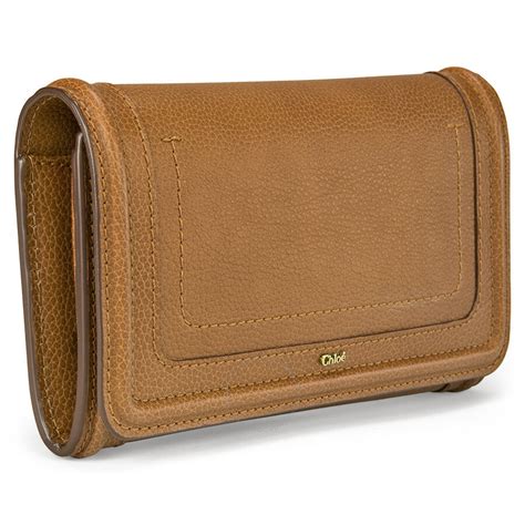 Chloe Paraty Continental Leather Wallet 